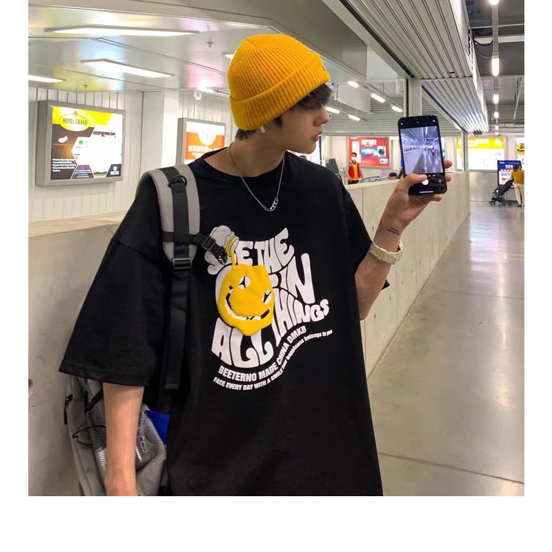 Áo Thun Nam Nữ Unisex - Áo Phông Form Rộng Phong Cách Hàn Quốc