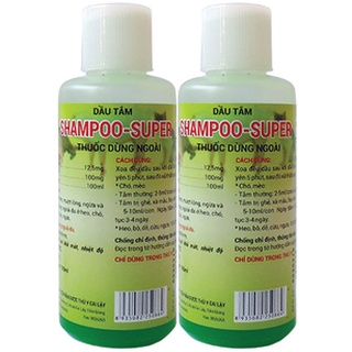 Dầu tắm thú y shampoo super 100ml