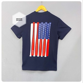 Áo Phông Newera x MLB chính hãng,logo NY Baseball - Navy Unisex, Cổ tròn, Thấm hút, Chất lượng, Phong cách