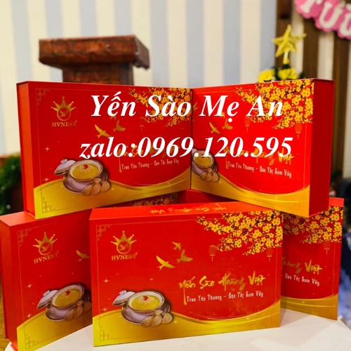 Tổ Yến Sào⚜FREESHIP⚜30% Yến Tươi Không Chất Bảo Quản HỘP QÙA VIP 10 Hũ  HOÀNG VIỆT- NHA TRANG, KHÁNH HÒA