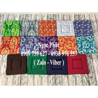 Đệm ngồi bệt 38x38x3cm. Nệm ngồi, nệm lót ngồi, nệm ngồi bệt, đệm lót ngồi, đệm ngồi. Nệm ghế gỗ - Đệm ghế.