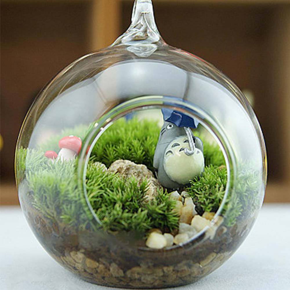 🔥 1 cái 18 Phong cách khác nhau Treo sáng tạo trong suốt Chậu hoa thủy tinh Chậu trồng hoa Bình Terrarium Bình phong cảnh