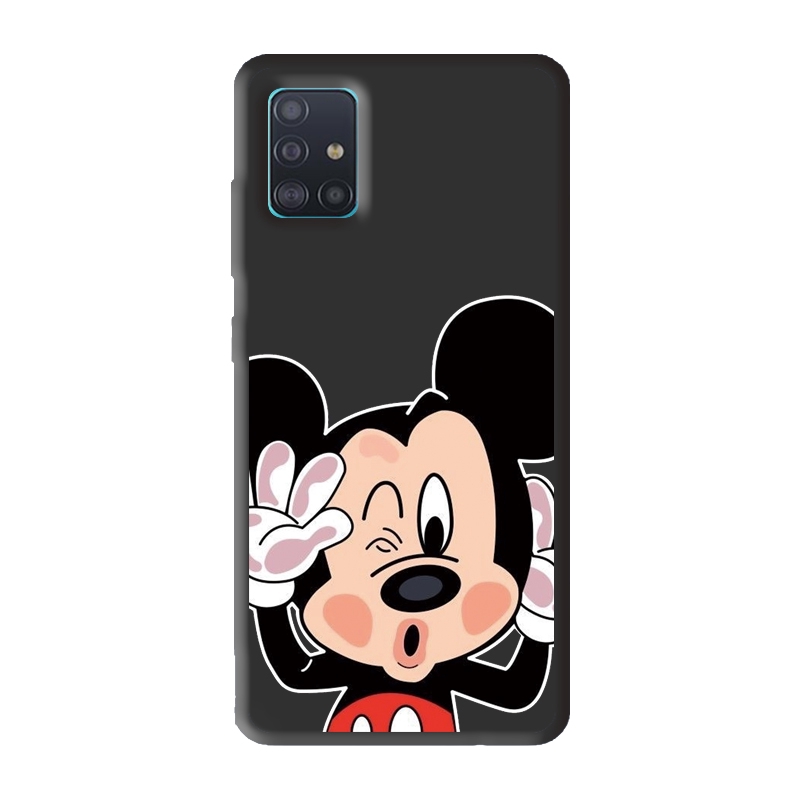 Ốp Điện Thoại Tpu Mềm Hình Chuột Mickey Mini Cho Samsung Galaxy A50 A20 A30 A10 A10S A20S A30S A50S A70 A80 A01 A51 A71