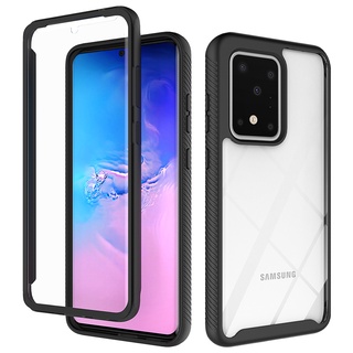 Ốp Điện Thoại 2 Trong 1 Chống Sốc Bảo Vệ 360 Độ Cho Samsung Galaxy S9 Plus S10 Plus S10e S20 Plus S20 Ultra