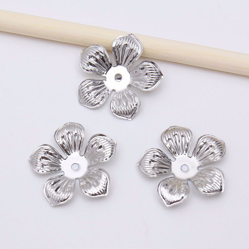 5 phiến hoa mai 5 cánh 22mm nguyên liệu làm trâm làm trang sức cổ trang cosplay cổ phục