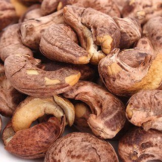 500 Gram Hạt điều rang muối Bình Phứơc, còn vỏ lụa. Loại A cồ