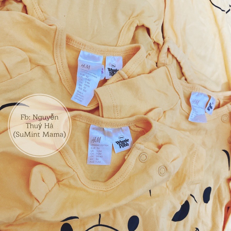 (Deal hot)Body pooh HM disney cotton dư xịn