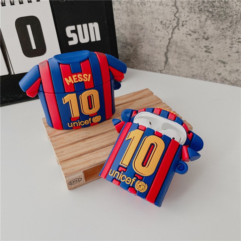 [Mã ELORDER5 giảm 10K đơn 20K] Case Airpods Messi cho AirPods 1/2/Pro - airpod case