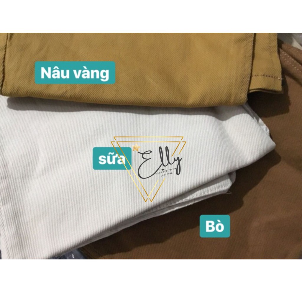 Chân váy Kaki khoá xẻ trước - Kaki chéo | BigBuy360 - bigbuy360.vn