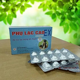 Phụ Lạc Cao EX- Hỗ trợ giảm đau bụng kinh (Hộp 30 viên)