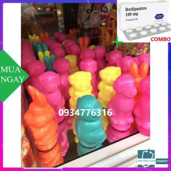 Combo Bedipanten 100mg +  Kẹo C hình thú (giao ngẫu nhiên)