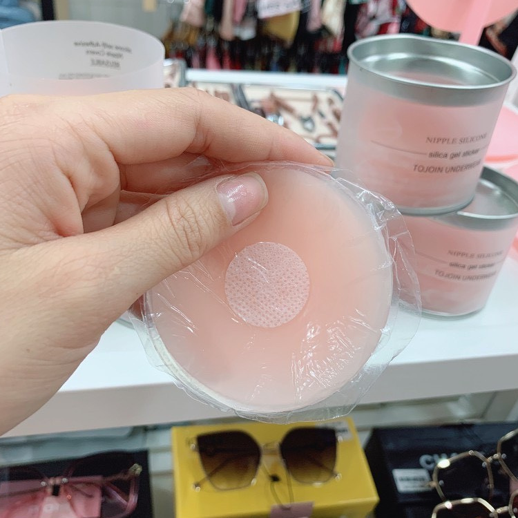 Hộp 10 miếng dán silicon nhũ hoa chống nước dính bền đẹp quyến rũ, miếng dán ti - TinTin888 | BigBuy360 - bigbuy360.vn