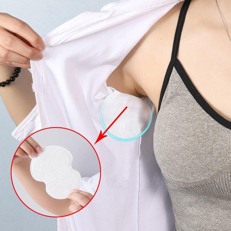 Set 10 Miếng Dán Thấm Hút Mồ Hôi Cho Vùng Da Dưới Cánh Tay Thương Hiệu Xixi