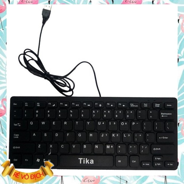 Bàn phím máy tính (Xả Kho) Bàn Phím Mini Tika Thiết Kế Nhỏ Gọn Dễ Sử Dụng  Đảm Bảo Chất Lượng.PMT .x | BigBuy360 - bigbuy360.vn