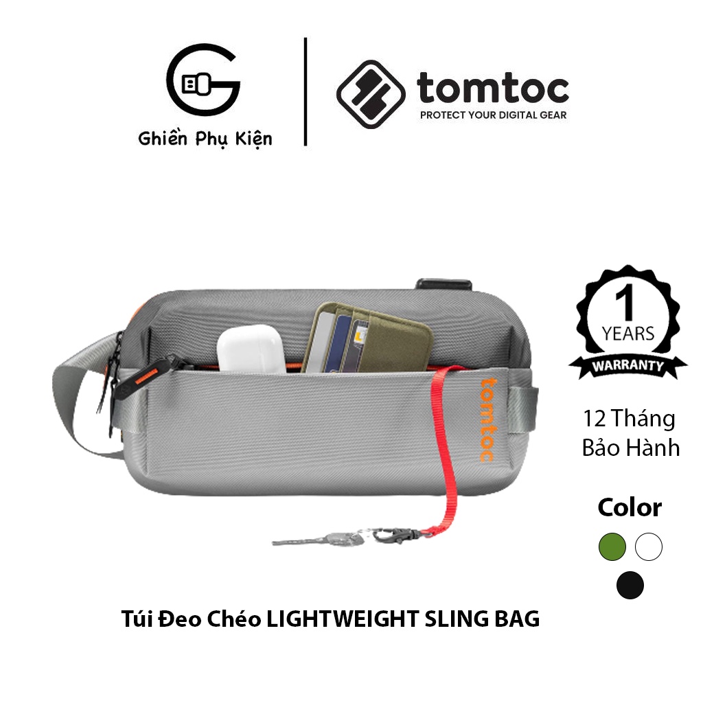 Túi Đeo Chéo Tomtoc USA Sling Bag - Hàng Chính Hãng