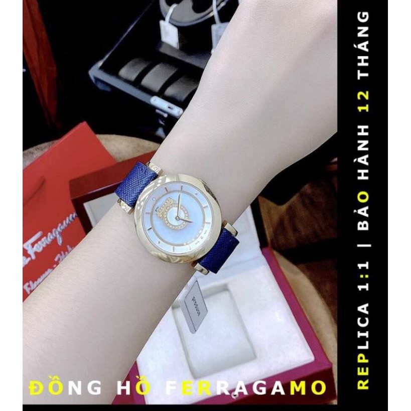 Đồng Hồ Nữ Thời Trang Cá Tính Cao Cấp Chống Nước Đồng Hồ Salvatore Ferragamo Đeo Tay Nữ Dây Da Đẹp - LUTOS Việt Nam