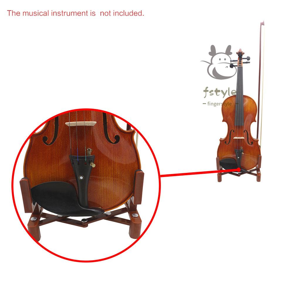 Giá Đỡ Đàn Violin Bằng Nhựa Có Thể Gấp Gọn Và Điều Chỉnh Kích Thước Tiện Dụng Cho Size 4 / 4 3 / 4 1 / 2 1 / 4