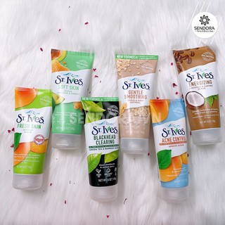 Sữa rửa mặt tẩy da chết dịu nhẹ St.Ives 170g