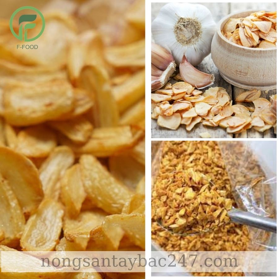 Tỏi Phi Sẵn Thơm Giòn Hũ Pet 500gram Hàng Loại 1 - Tỏi Phi Vàng Thơm Ngon Nhà Làm