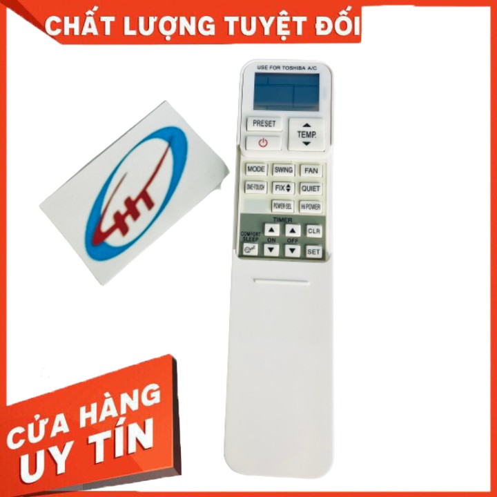 Điều khiển điều hòa, máy lạnh Toshiba kéo lớn