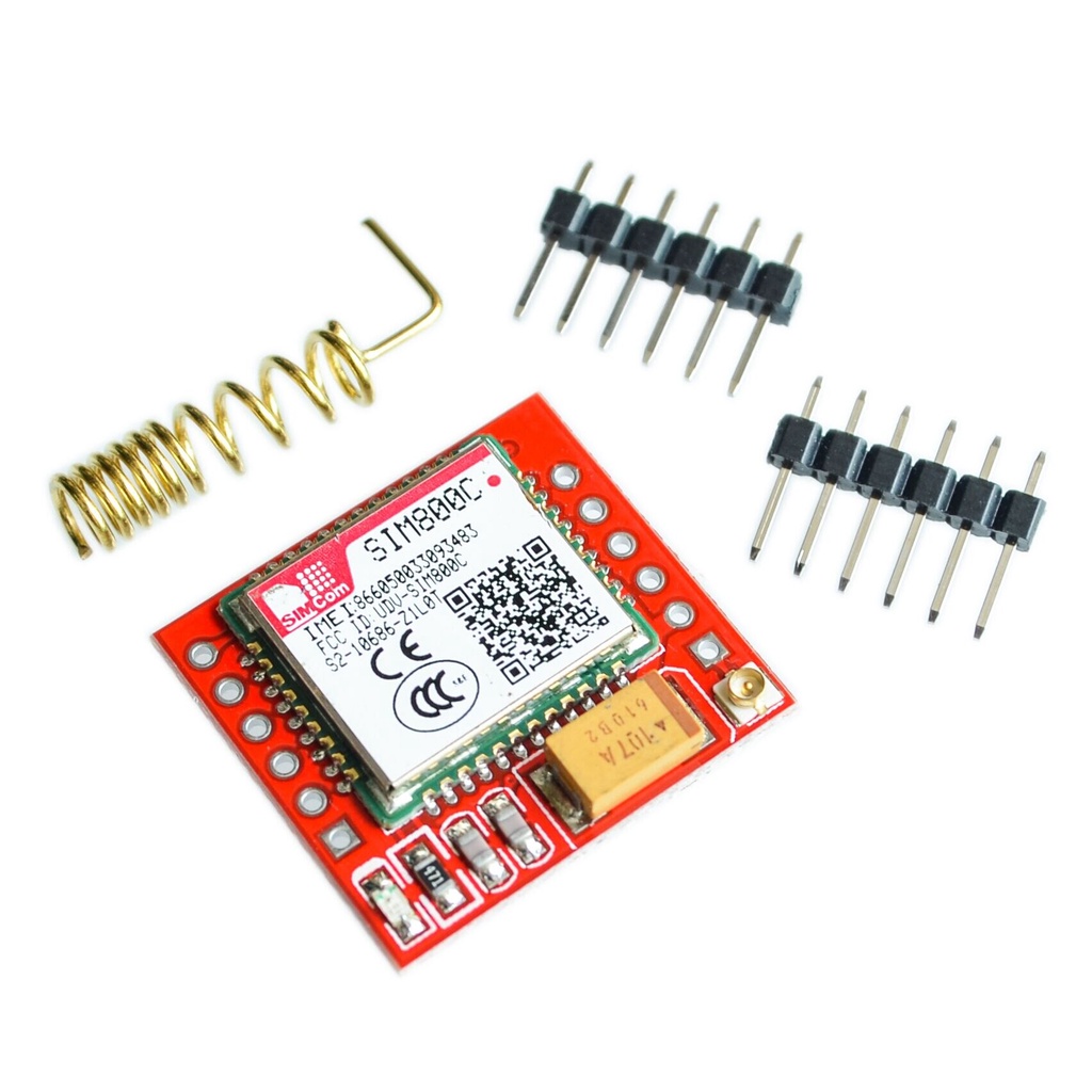 Mô Đun Phát Triển SIM800 SIM800C GSM GPRS 5V/3.3V TTL Bluetooth Và TTS STM32 C51 SIM800L