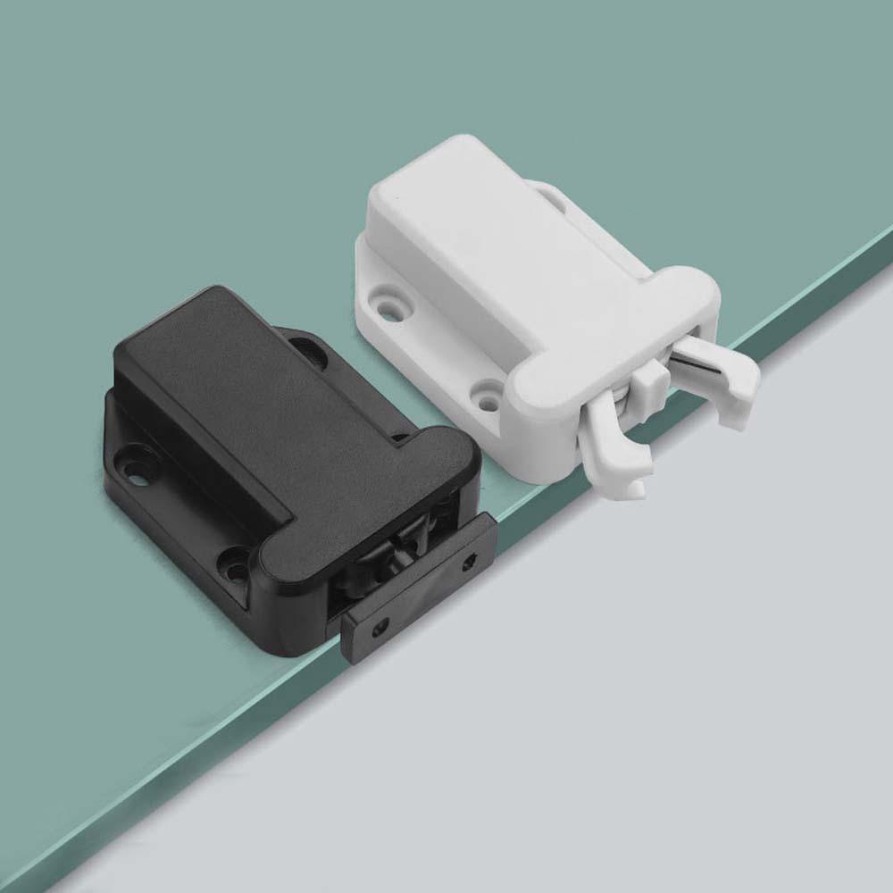 Bộ 2 / 4 / 6 Chốt Khóa Cửa Tủ Không Từ Tính Kèm Ốc Vít