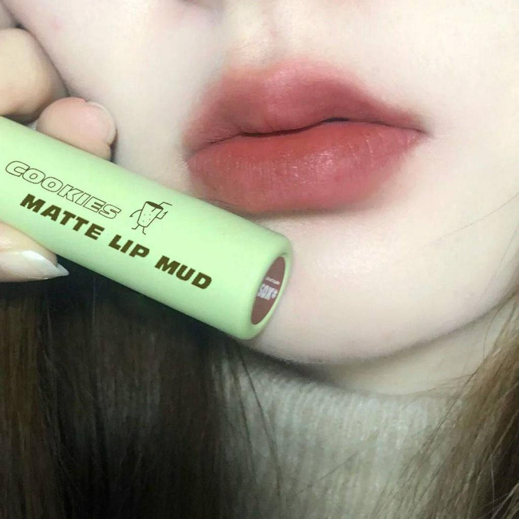 [Hàng mới về] Son Môi Dạng Lì Cappuvini Hỗ Trợ Dưỡng Ẩm Lâu Trôi Mềm Mại