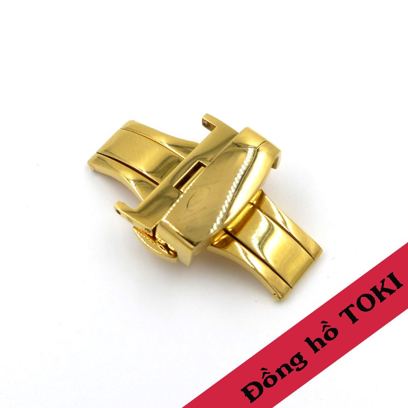 Khóa chống hằn bấm mở bung vàng (12-22mm)