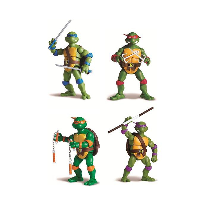 TÙY CHỌN : Mẫu 04 Mô Hình Nhân Vật Ninja Rùa Có Khớp Xoay