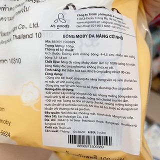Bông Gòn Bi Moby Đa Năng