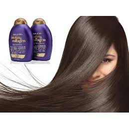 DẦU GỘI / DẦU XÃ OGX Thick and Full Biotin and Collagen 385ML