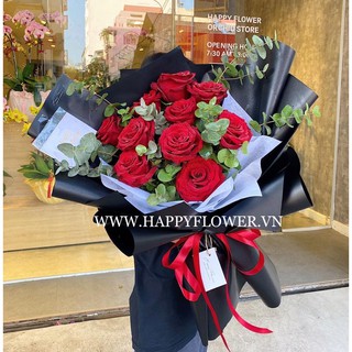 Giấy gói hoa màu đen