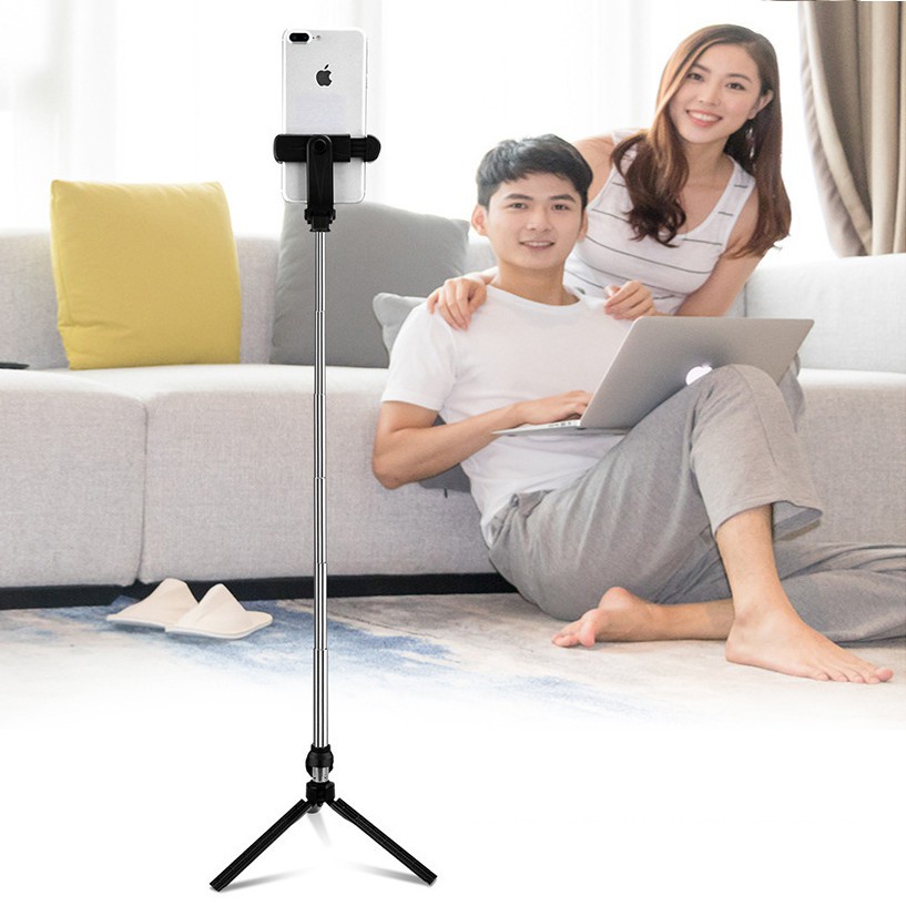 Gậy chụp ảnh tự sướng XT10 selfie kèm 3 chân đứng Tripod kết nối bluetooth - remote điều khiển từ xa - 8997