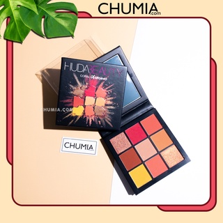 Phấn mắt HUDA BEAUTY Obsessions Eyeshadow Palette - Coral - chumia