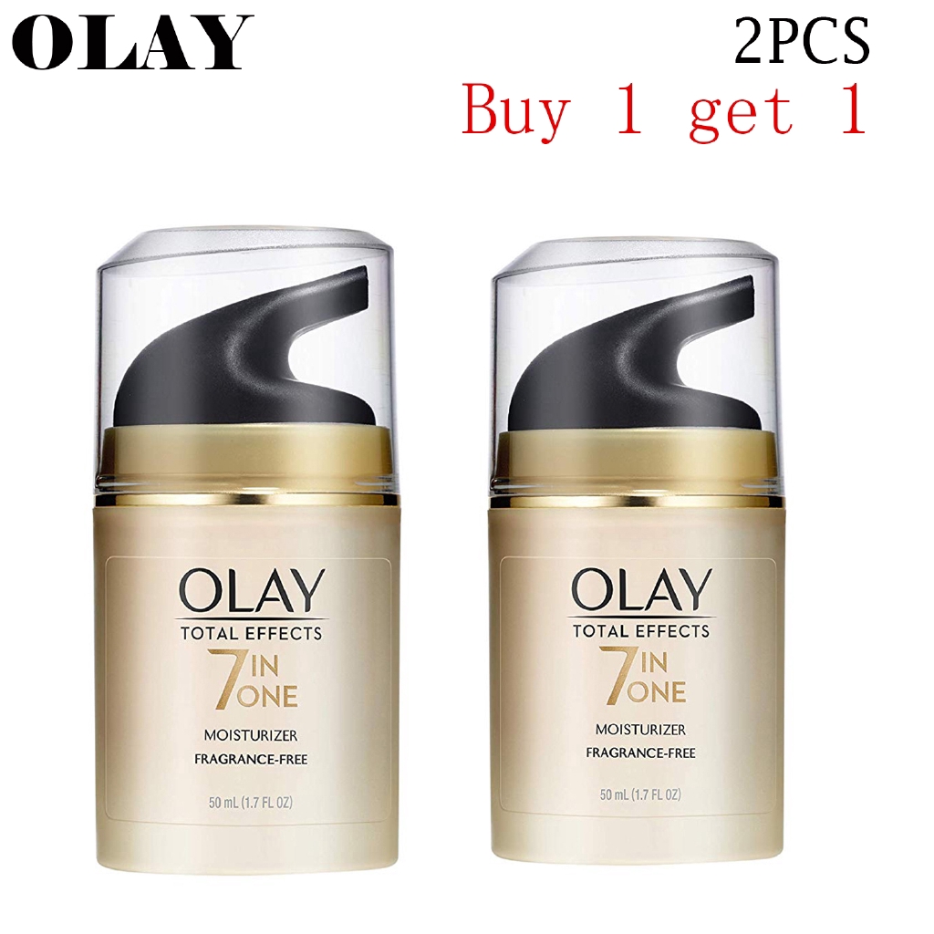 Olay Total Effects 7 In One Day Time Glow Collection Gentle  Day Cream Face Moisturizer Night Cream 50g Daily Face Moisturizer