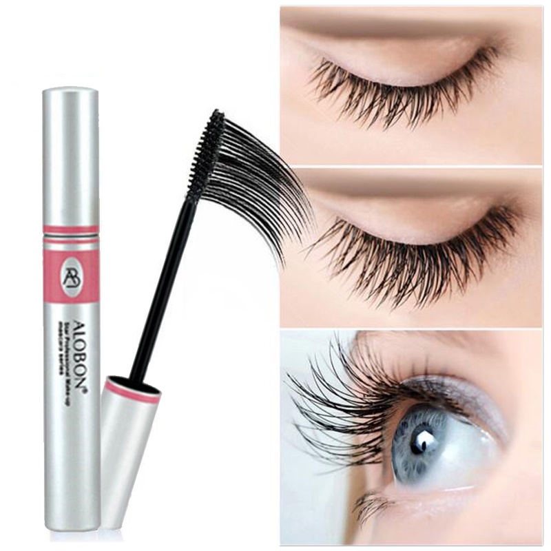 [Hàng mới về] Mascara sợi tơ 4D 12ml màu đen chống nước lâu trôi làm dài dày và cong mi hiệu quả