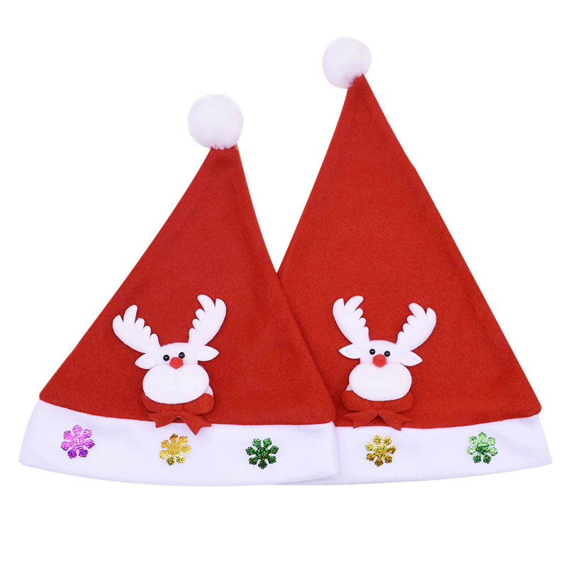 Mũ Ông Già Noel Có Đèn Led Dễ Thương Cho Giáng Sinh