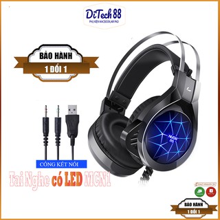 Tai nghe chụp tai gaming Nouxi N1 chuyên cho các game thủ,Tai nghe headphone chơi game trên máy tính có led Ditech88