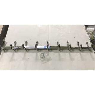 Móc Treo Quần Áo Đóng tường đôi To 60cm 100% INOX