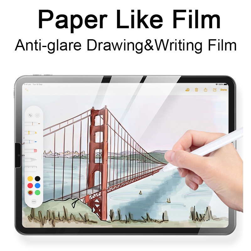 Miếng Dán Bảo Vệ Màn Hình Bằng Giấy Nhám Cho Lenovo Tab P11 Pro 11.5 / Pad Plus 2021 P11 J606F J607F