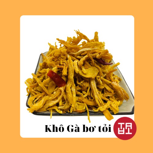 Khô Gà Bơ Tỏi, Khô Gà Hũ 250g, Khô Gà TATA FOOD loại ngon, Đồ ăn vặt hảo hạng | BigBuy360 - bigbuy360.vn