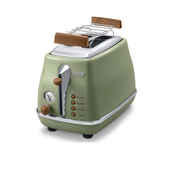 [Mã ELHADEV giảm 4% đơn 300K] [CHÍNH HÃNG] Máy Nướng Bánh Mì DELONGHI Icona Vintage CTOV2103 (BG/GR)