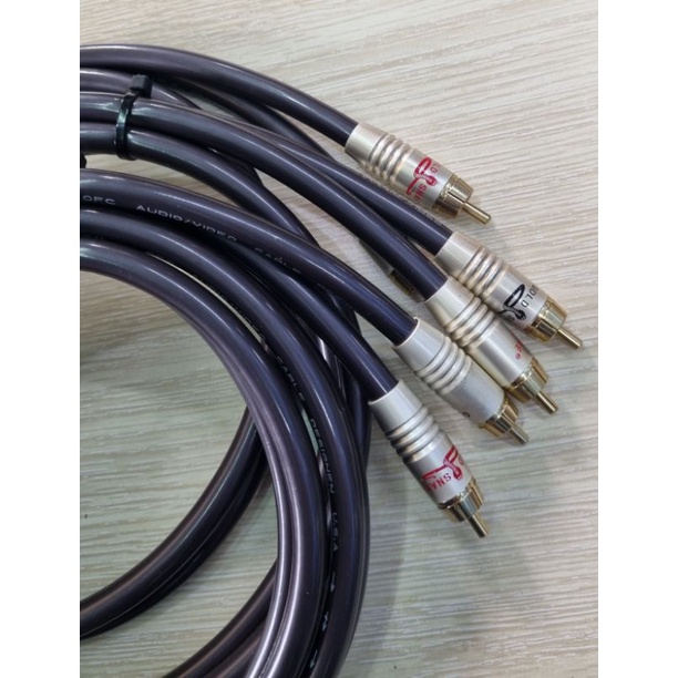 Dây Av(Rca)bông  sen LITON USA (giá  1 cặp)