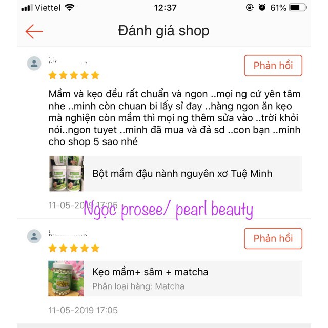 [túi 500g] VIÊN MẦM ĐẬU NÀNH MATCHA TUỆ MINH | BigBuy360 - bigbuy360.vn