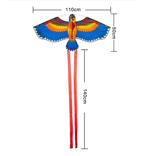 Diều Hình Chim Vẹt 3D Độc Đáo Cho Bé