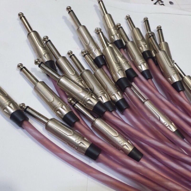 Dây tín hiệu 2 đầu 6 ly (6.5) nhận đặt hàn theo yêu cầu. Báo giá 1 sợi.