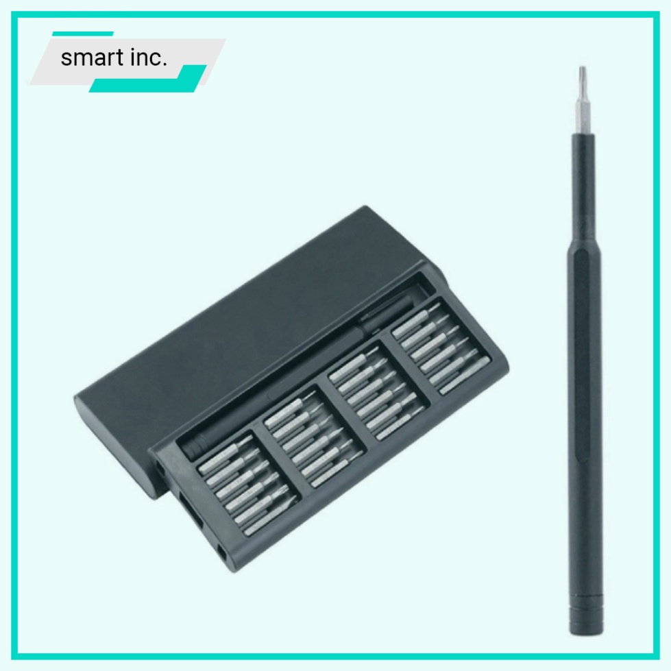 Tua Vít Sửa Điện Thoại Laptop Đồ Điện Tử Bộ Tuốc Houseware Nơ Vít Bỏ Túi Đa Năng Mini 24 Đầu
