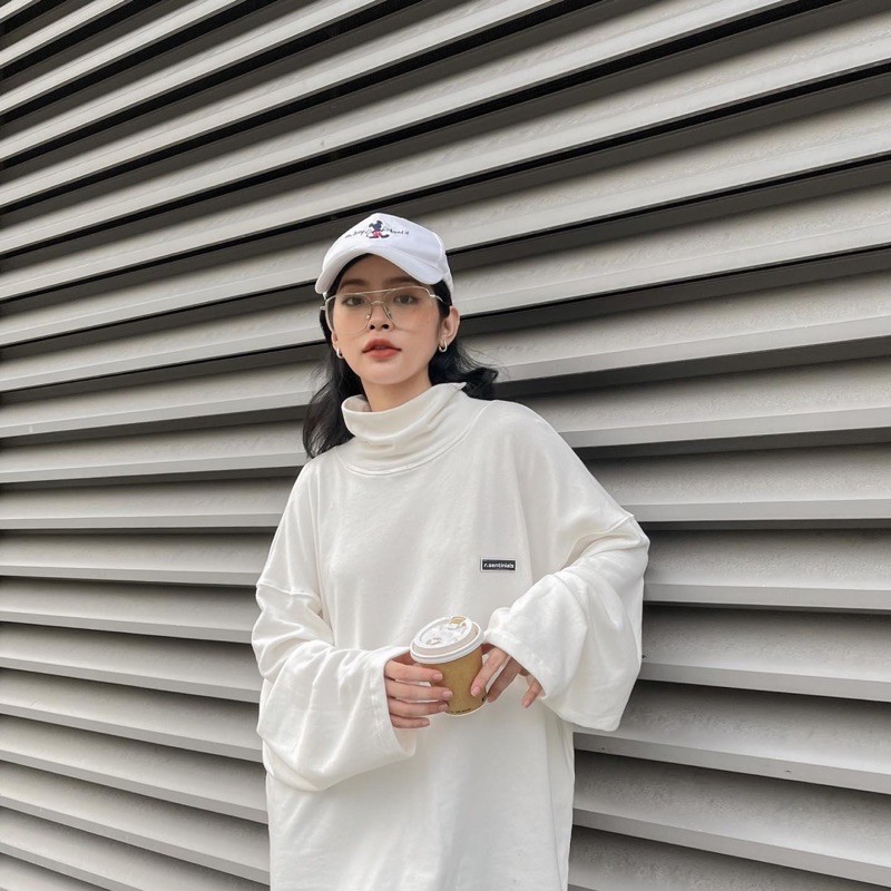 R.SENTINIALS HIGHNECK SWEATSHIRT áo cổ lọ tay dài