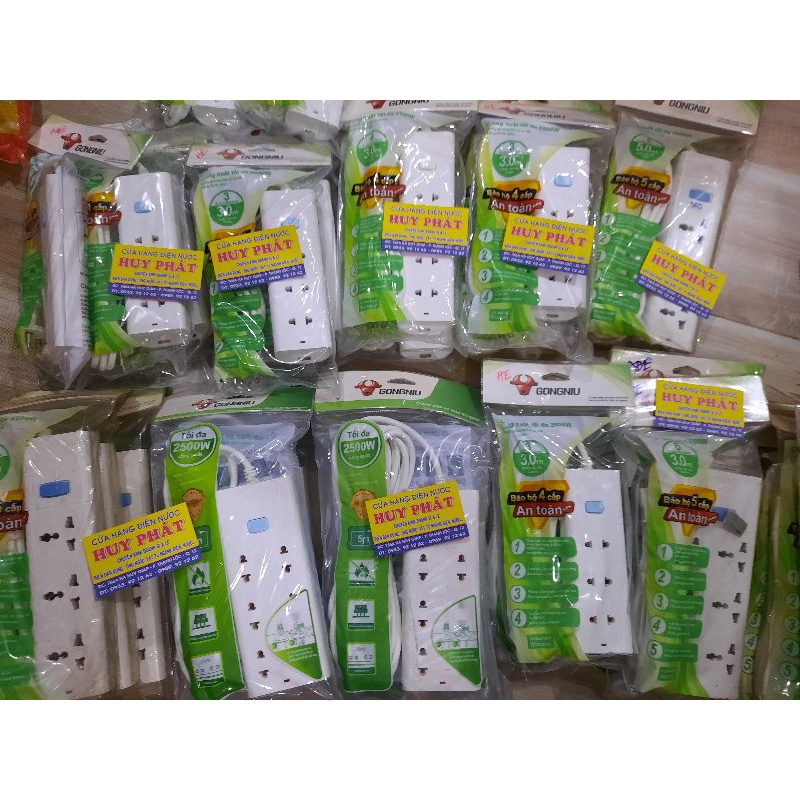 Ổ cắm điện cao cấp  gongniu các loại