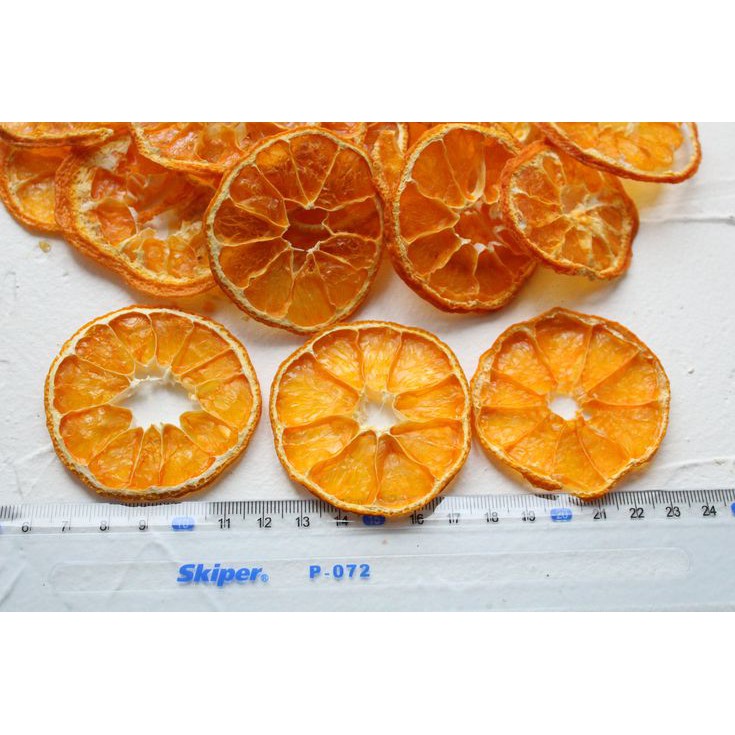 Quýt Thái Lát Sấy Khô 250gr | Quýt Sấy Khô Detox Giảm Cân